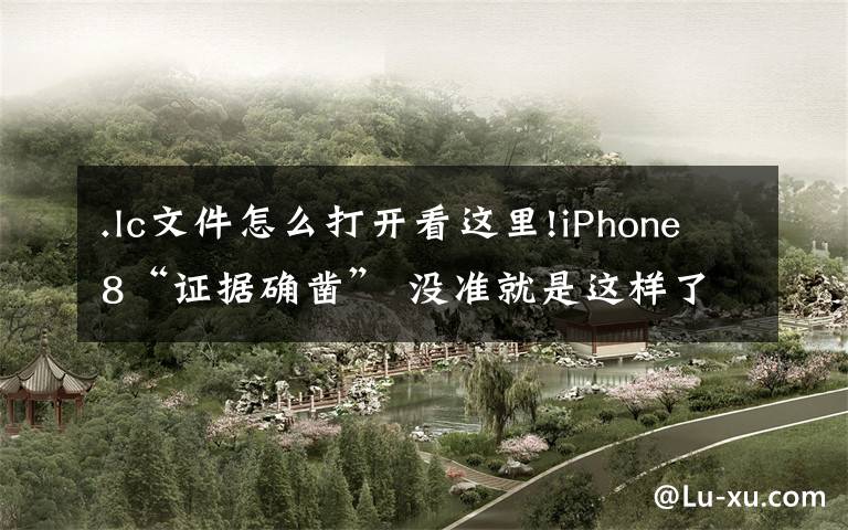 .lc文件怎么打開看這里!iPhone8“證據(jù)確鑿” 沒準就是這樣了