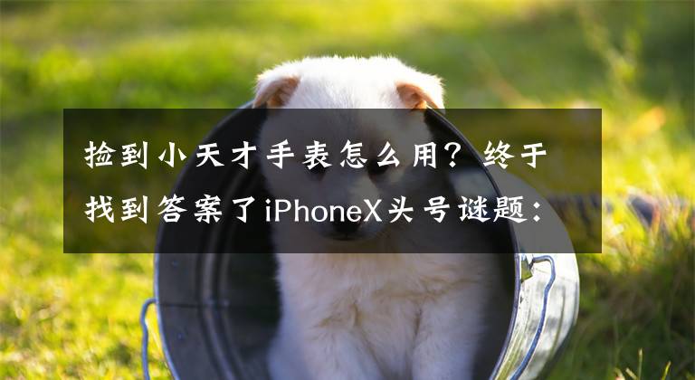 撿到小天才手表怎么用？終于找到答案了iPhoneX頭號謎題：妹子卸妝還能解鎖碼？