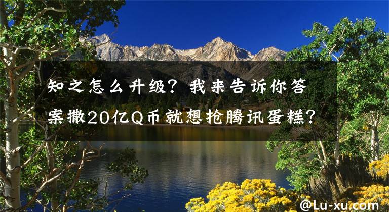 知之怎么升級？我來告訴你答案撒20億Q幣就想搶騰訊蛋糕？沒門！盤點(diǎn)2010年那些國內(nèi)經(jīng)典端游