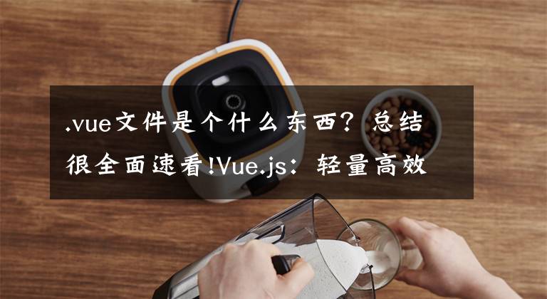 .vue文件是個(gè)什么東西？總結(jié)很全面速看!Vue.js：輕量高效的前端組件化方案