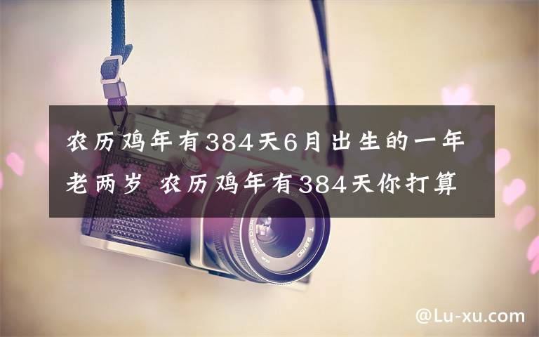 農歷雞年有384天6月出生的一年老兩歲 農歷雞年有384天你打算過哪個生日呢?