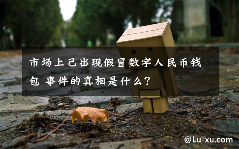 市場(chǎng)上已出現(xiàn)假冒數(shù)字人民幣錢包 事件的真相是什么？