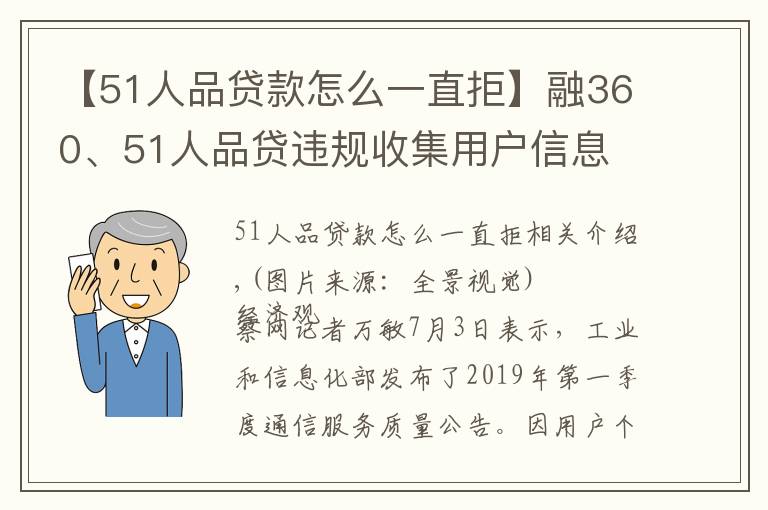 【51人品貸款怎么一直拒】融360、51人品貸違規(guī)收集用戶信息 被工信部點(diǎn)名