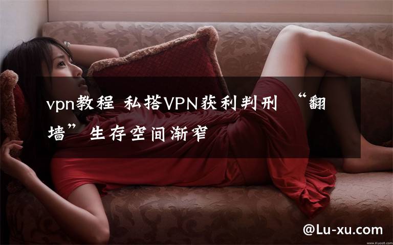 vpn教程 私搭VPN獲利判刑 “翻墻”生存空間漸窄