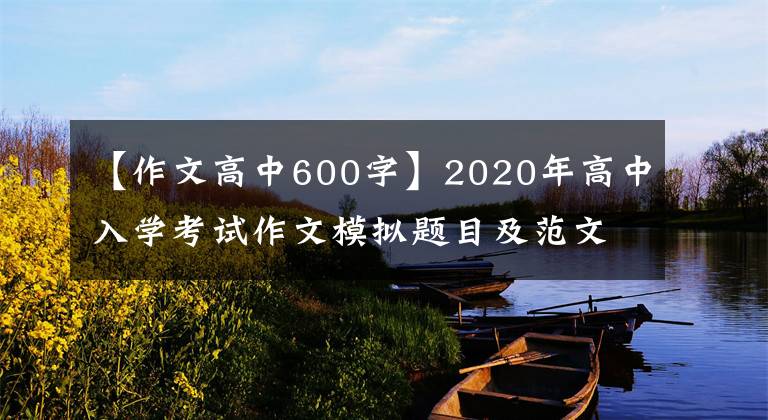 【作文高中600字】2020年高中入學(xué)考試作文模擬題目及范文《珍藏___》