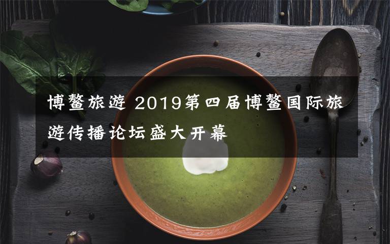 博鰲旅游 2019第四屆博鰲國際旅游傳播論壇盛大開幕