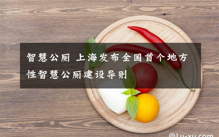 智慧公廁 上海發(fā)布全國首個(gè)地方性智慧公廁建設(shè)導(dǎo)則