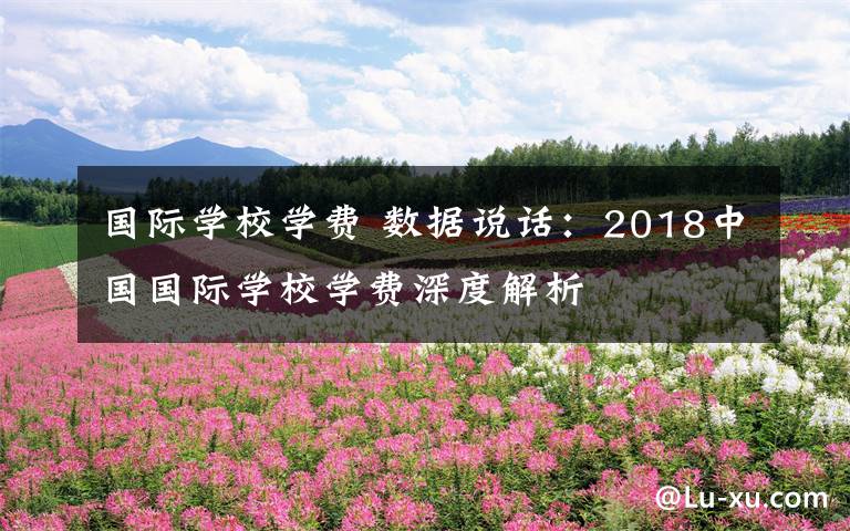 國際學校學費 數(shù)據(jù)說話：2018中國國際學校學費深度解析