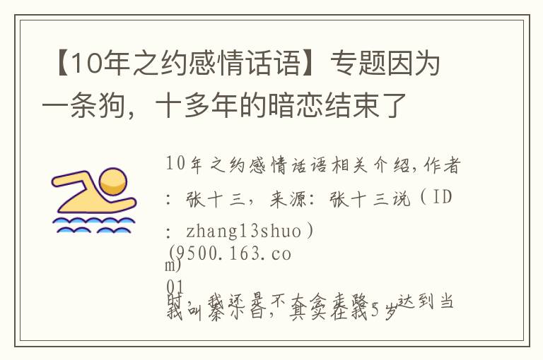 【10年之約感情話語(yǔ)】專題因?yàn)橐粭l狗，十多年的暗戀結(jié)束了