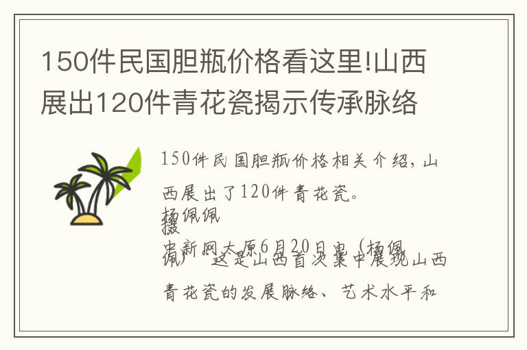 150件民國膽瓶價格看這里!山西展出120件青花瓷揭示傳承脈絡(luò)