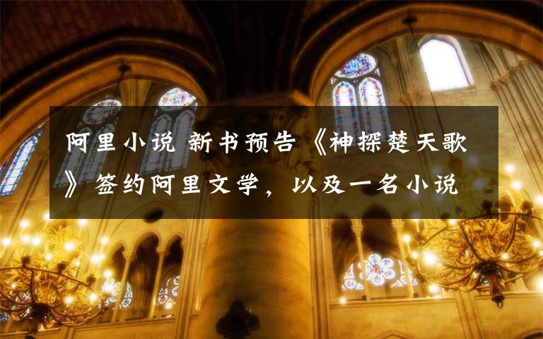 阿里小說 新書預(yù)告《神探楚天歌》簽約阿里文學(xué)，以及一名小說寫手的無奈自白