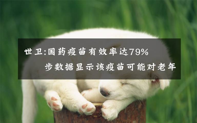 世衛(wèi):國藥疫苗有效率達79%?? 初步數(shù)據(jù)顯示該疫苗可能對老年人也有保護作用 真相原來是這樣！