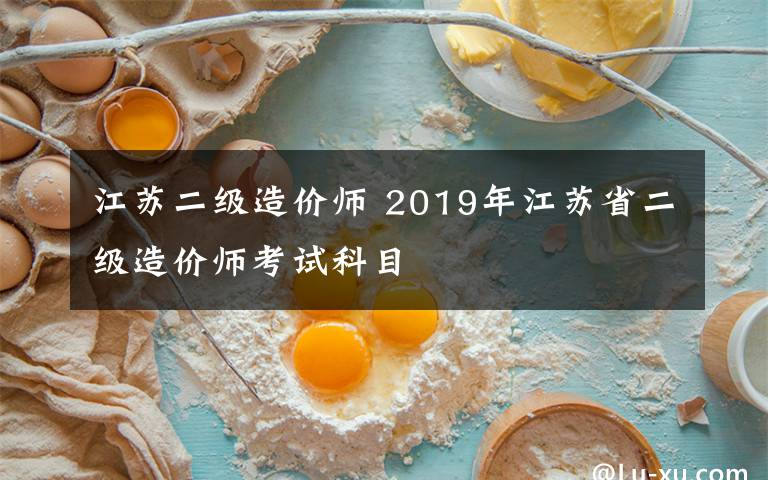 江蘇二級(jí)造價(jià)師 2019年江蘇省二級(jí)造價(jià)師考試科目