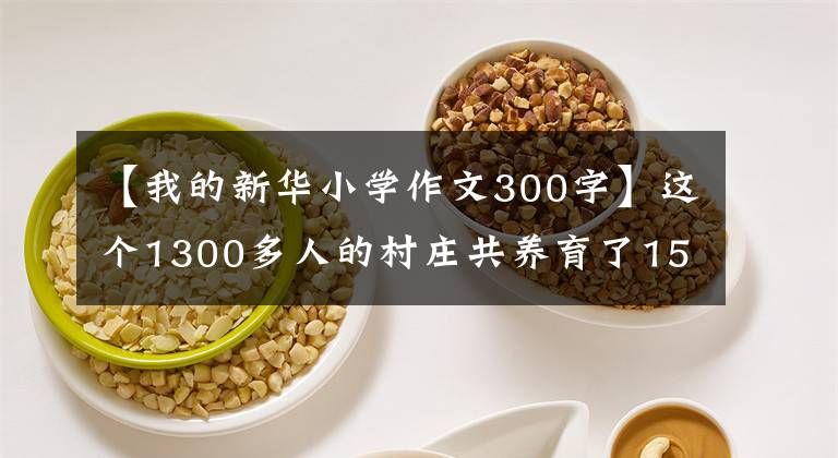 【我的新華小學(xué)作文300字】這個1300多人的村莊共養(yǎng)育了1560多名孤兒