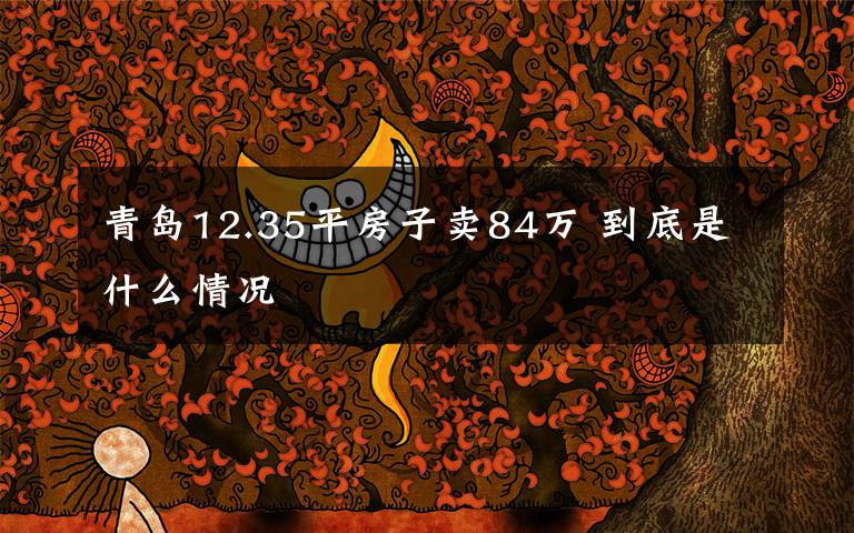 青島12.35平房子賣(mài)84萬(wàn) 到底是什么情況