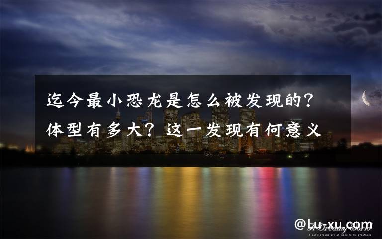 迄今最小恐龍是怎么被發(fā)現(xiàn)的？體型有多大？這一發(fā)現(xiàn)有何意義？