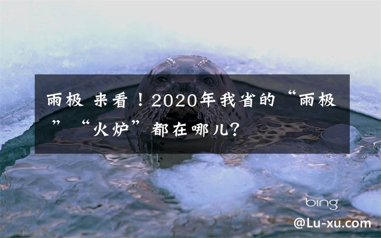 雨極 來看！2020年我省的“雨極 ”“火爐”都在哪兒？