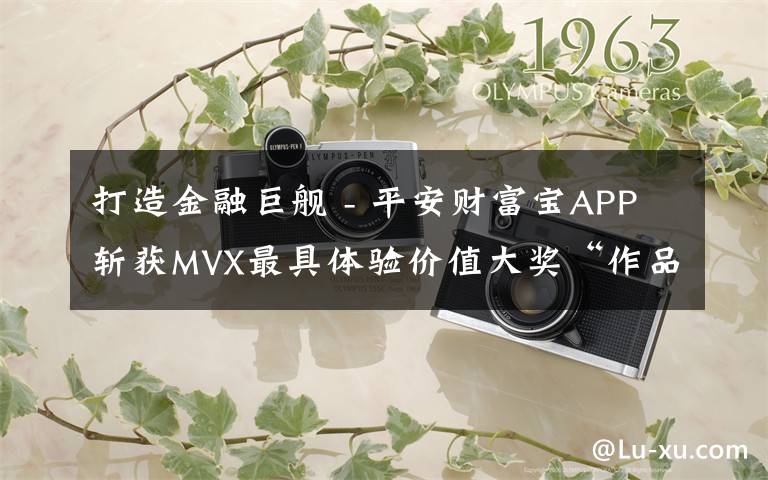 打造金融巨艦 - 平安財富寶APP斬獲MVX最具體驗價值大獎“作品類銀獎”