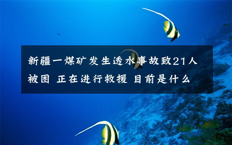 新疆一煤礦發(fā)生透水事故致21人被困 正在進(jìn)行救援 目前是什么情況？