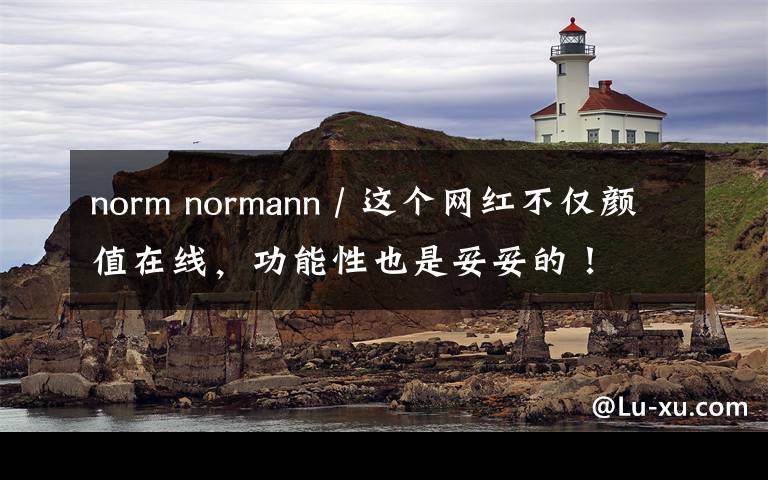 norm normann / 這個(gè)網(wǎng)紅不僅顏值在線，功能性也是妥妥的！