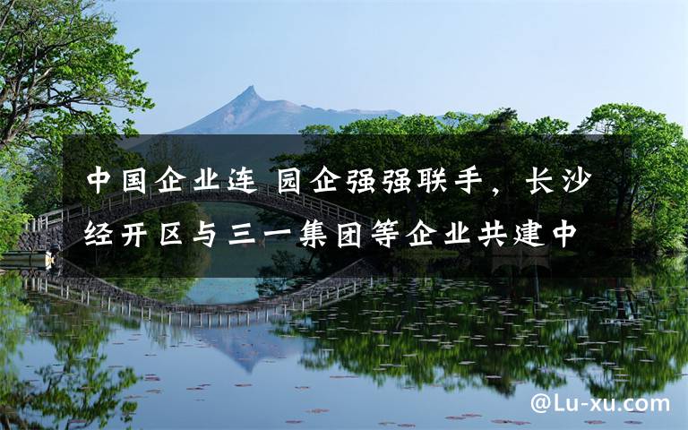 中國企業(yè)連 園企強強聯(lián)手，長沙經(jīng)開區(qū)與三一集團等企業(yè)共建中國最大區(qū)塊鏈產(chǎn)業(yè)園