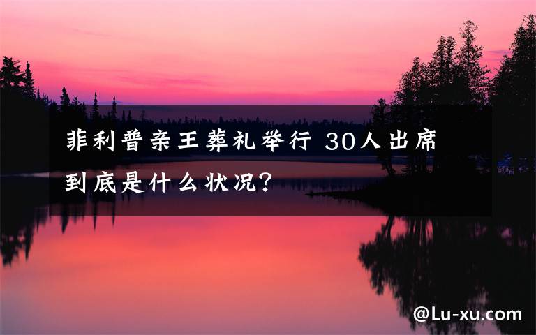 菲利普親王葬禮舉行 30人出席 到底是什么狀況？