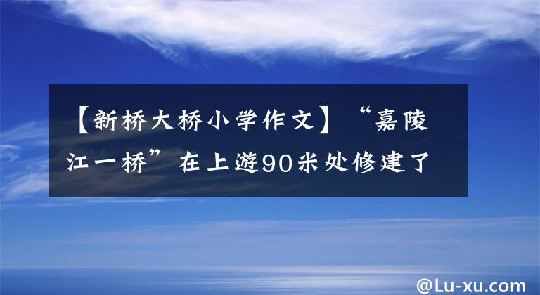 【新橋大橋小學作文】“嘉陵江一橋”在上游90米處修建了一座新橋。