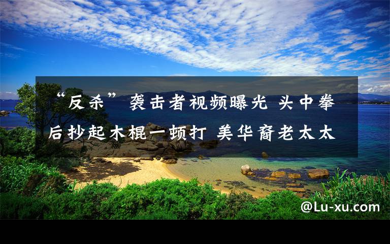 “反殺”襲擊者視頻曝光 頭中拳后抄起木棍一頓打 美華裔老太太棒了！