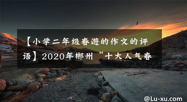 【小學(xué)二年級(jí)春游的作文的評(píng)語】2020年郴州“十大人氣春游雜志”評(píng)選結(jié)果公布