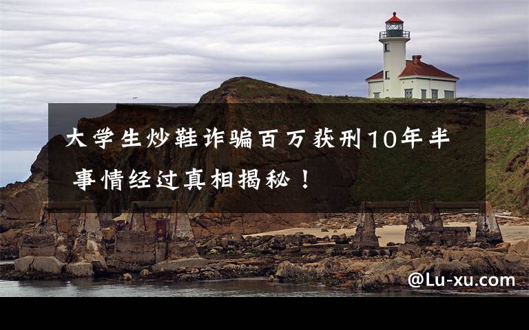 大學(xué)生炒鞋詐騙百萬(wàn)獲刑10年半 事情經(jīng)過(guò)真相揭秘！