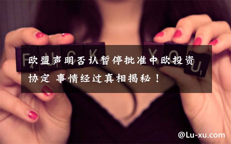 歐盟聲明否認暫停批準中歐投資協(xié)定 事情經(jīng)過真相揭秘！