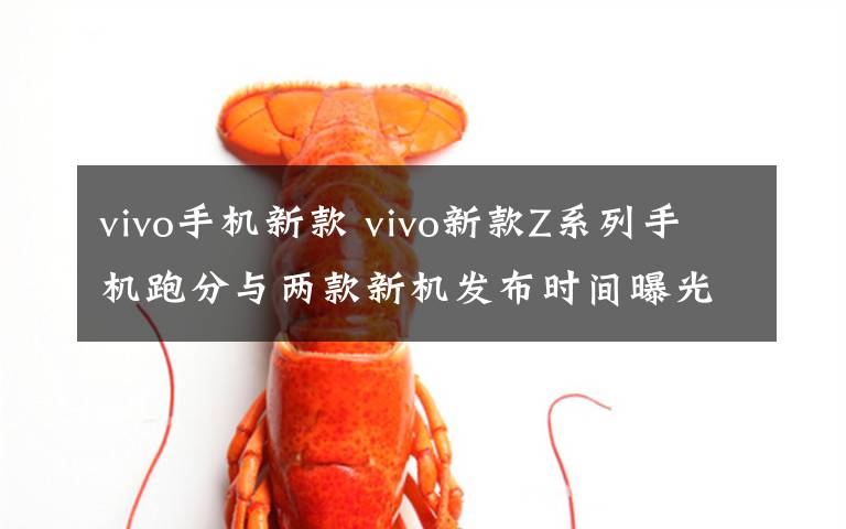 vivo手機新款 vivo新款Z系列手機跑分與兩款新機發(fā)布時間曝光