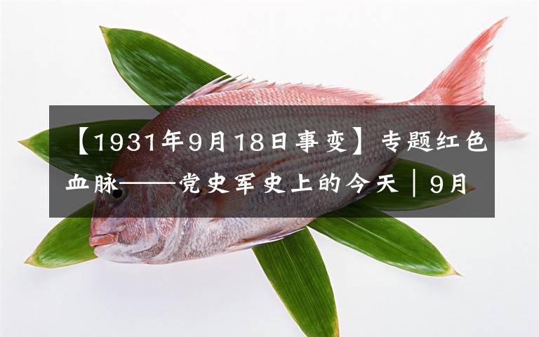 【1931年9月18日事變】專題紅色血脈——黨史軍史上的今天｜9月18日 九一八事變