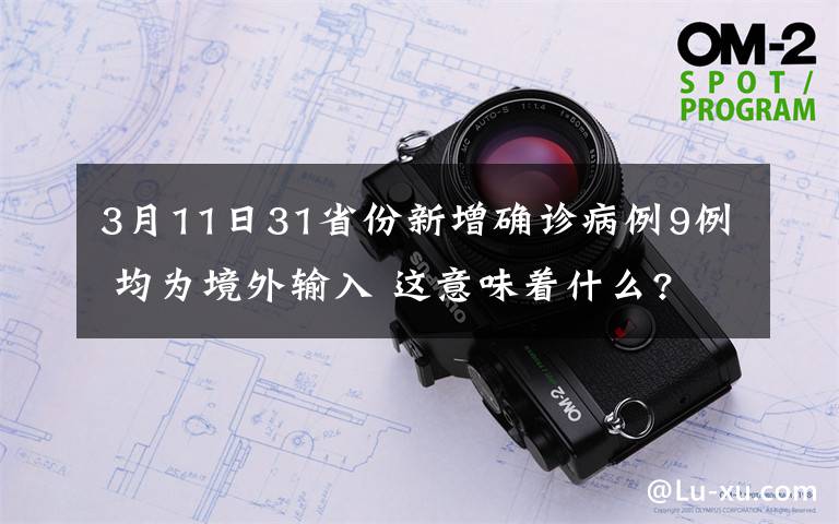 3月11日31省份新增確診病例9例 均為境外輸入 這意味著什么?