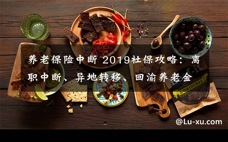 養(yǎng)老保險(xiǎn)中斷 2019社保攻略：離職中斷、異地轉(zhuǎn)移、回渝養(yǎng)老金辦理全都看這里！