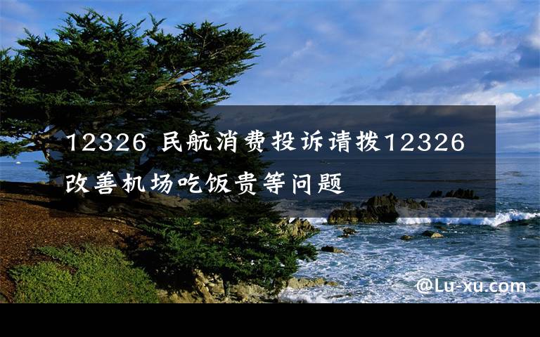 12326 民航消費投訴請撥12326 改善機場吃飯貴等問題