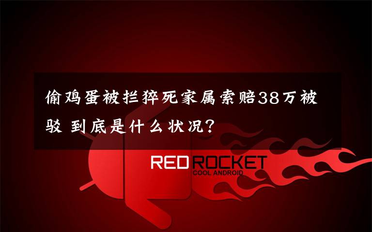 偷雞蛋被攔猝死家屬索賠38萬被駁 到底是什么狀況？