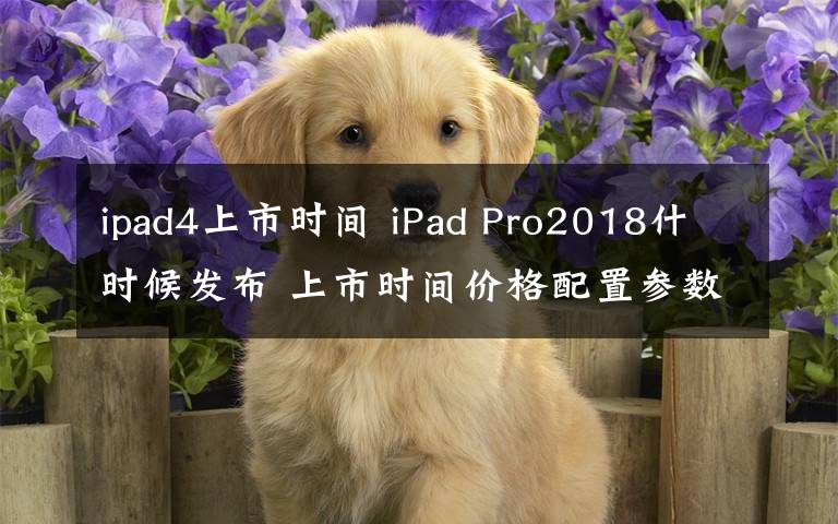 ipad4上市時間 iPad Pro2018什時候發(fā)布 上市時間價格配置參數(shù)介紹