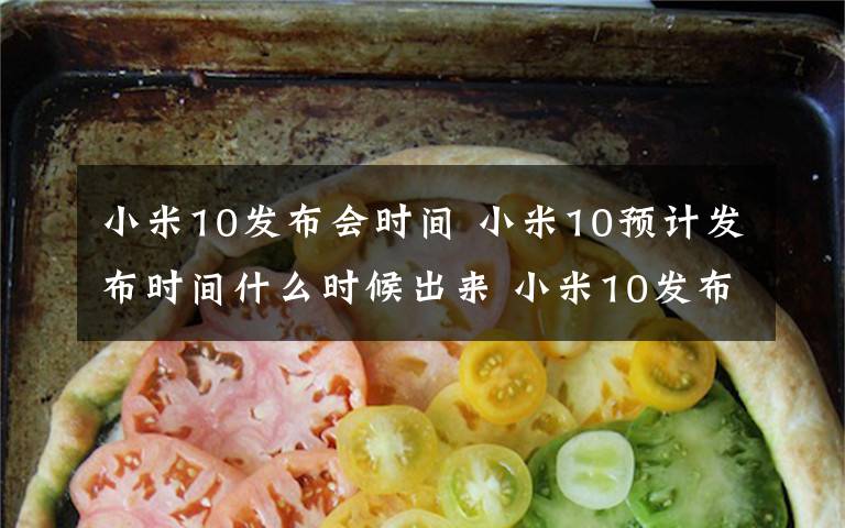 小米10發(fā)布會(huì)時(shí)間 小米10預(yù)計(jì)發(fā)布時(shí)間什么時(shí)候出來 小米10發(fā)布會(huì)時(shí)間