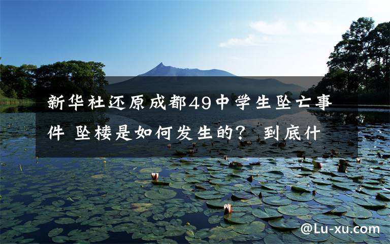 新華社還原成都49中學(xué)生墜亡事件 墜樓是如何發(fā)生的？ 到底什么情況呢？