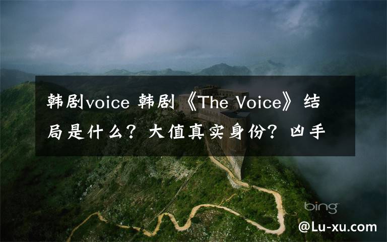 韓劇voice 韓劇《The Voice》結(jié)局是什么？大值真實(shí)身份？?jī)词执驜oss是誰(shuí)