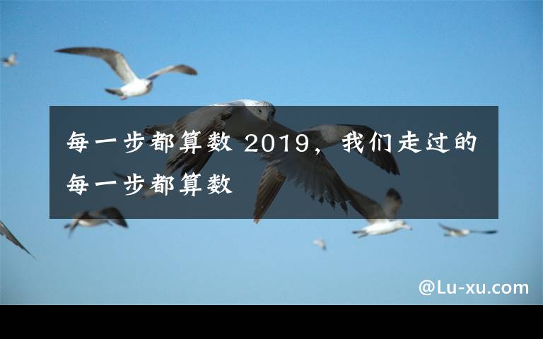 每一步都算數(shù) 2019，我們走過的每一步都算數(shù)