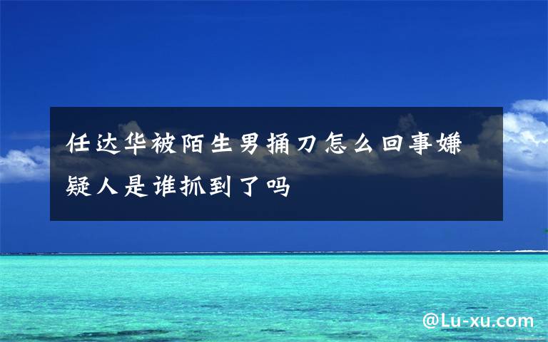 任達(dá)華被陌生男捅刀怎么回事嫌疑人是誰抓到了嗎