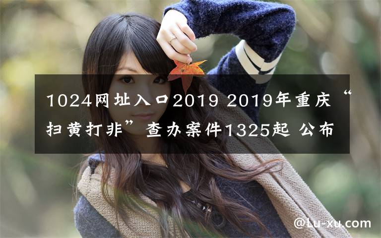 1024網(wǎng)址入口2019 2019年重慶“掃黃打非”查辦案件1325起 公布十件大案