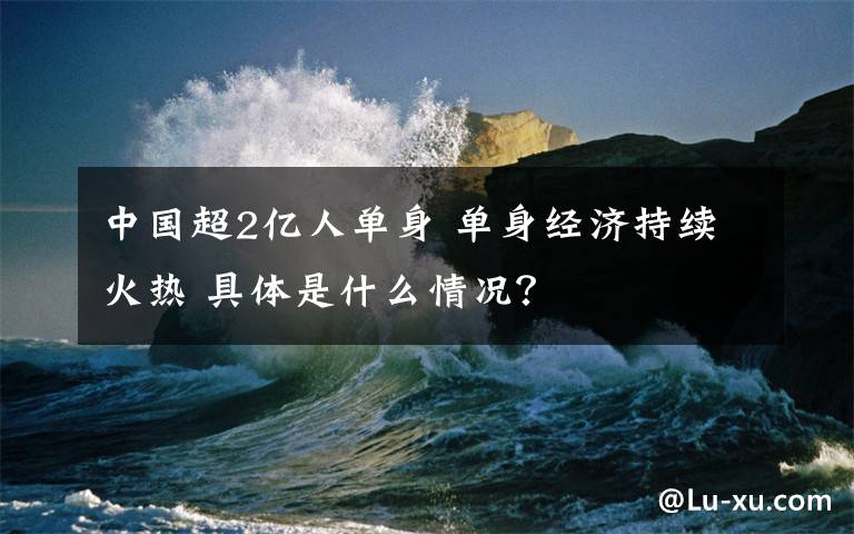 中國(guó)超2億人單身 單身經(jīng)濟(jì)持續(xù)火熱 具體是什么情況？