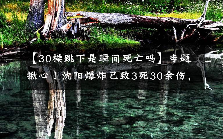 【30樓跳下是瞬間死亡嗎】專題揪心！沈陽爆炸已致3死30余傷，行車記錄儀拍下爆炸瞬間