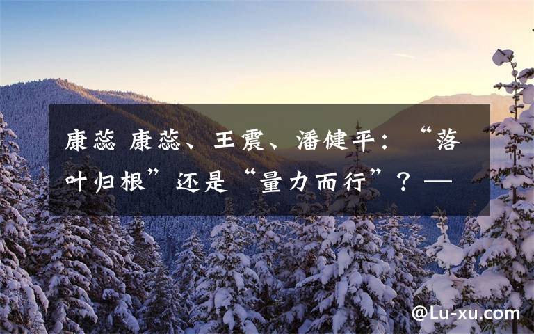 康蕊 康蕊、王震、潘健平：“落葉歸根”還是“量力而行”？——退休農(nóng)民工養(yǎng)老模式的影響因素研究