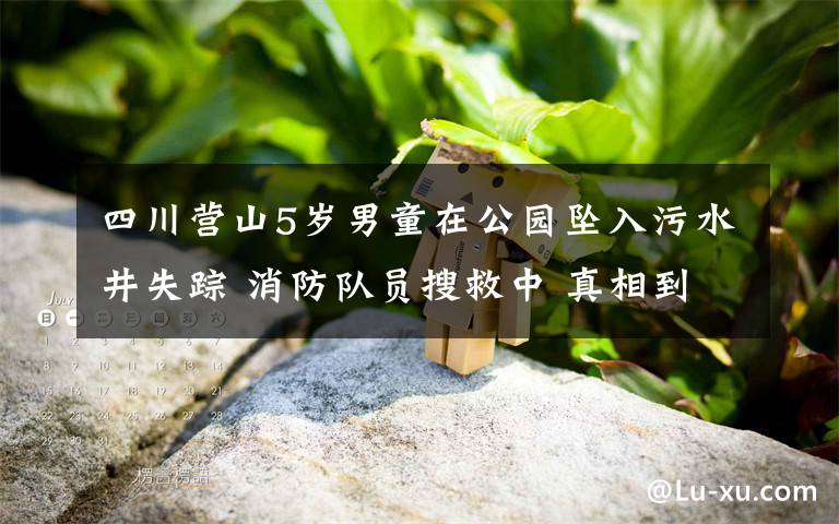 四川營山5歲男童在公園墜入污水井失蹤 消防隊員搜救中 真相到底是怎樣的？