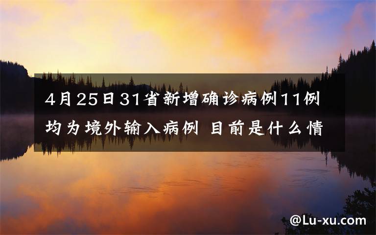 4月25日31省新增確診病例11例 均為境外輸入病例 目前是什么情況？