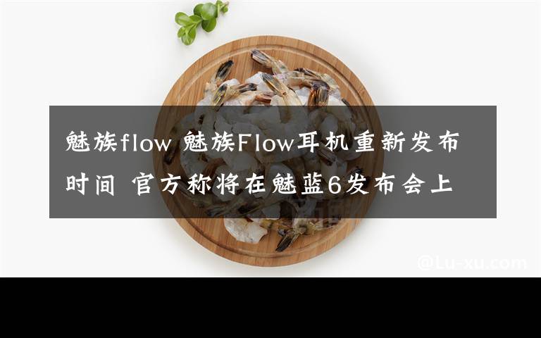 魅族flow 魅族Flow耳機(jī)重新發(fā)布時(shí)間 官方稱將在魅藍(lán)6發(fā)布會(huì)上公布